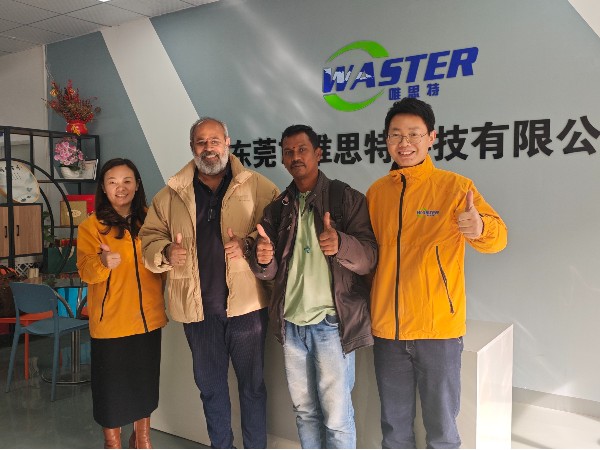 接待印度外國客戶，唯思特整列機(jī)將進(jìn)入國際市場(chǎng)