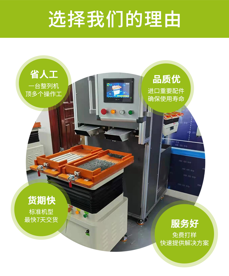 零件整列機 自動上料機組合應用