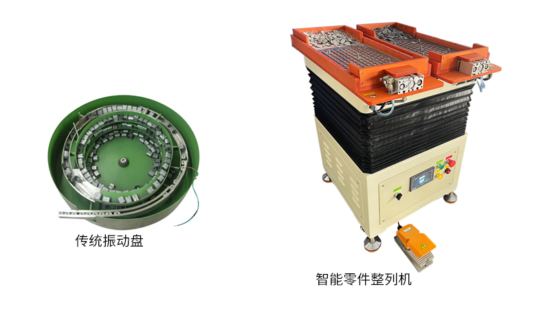 智能零件整列機和傳統振動盤有什么區別和優勢