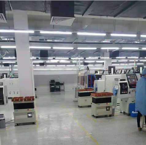 芯片自動(dòng)擺盤(pán)機(jī)客戶工廠應(yīng)用場(chǎng)景