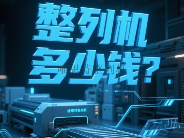 一臺自動整列機多久能回本？唯思特為您算筆“明白賬”